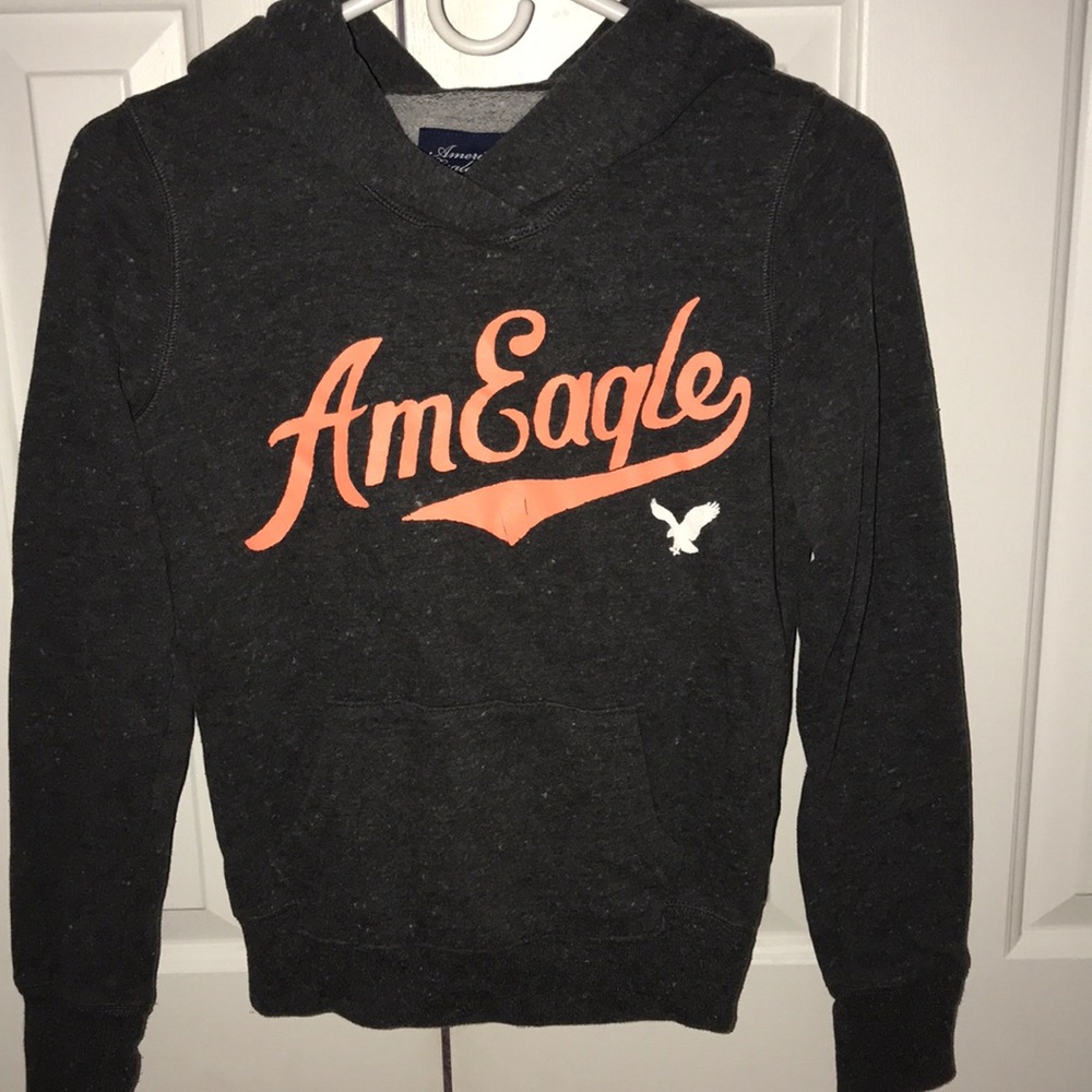 American Eagle Grey Hoodie